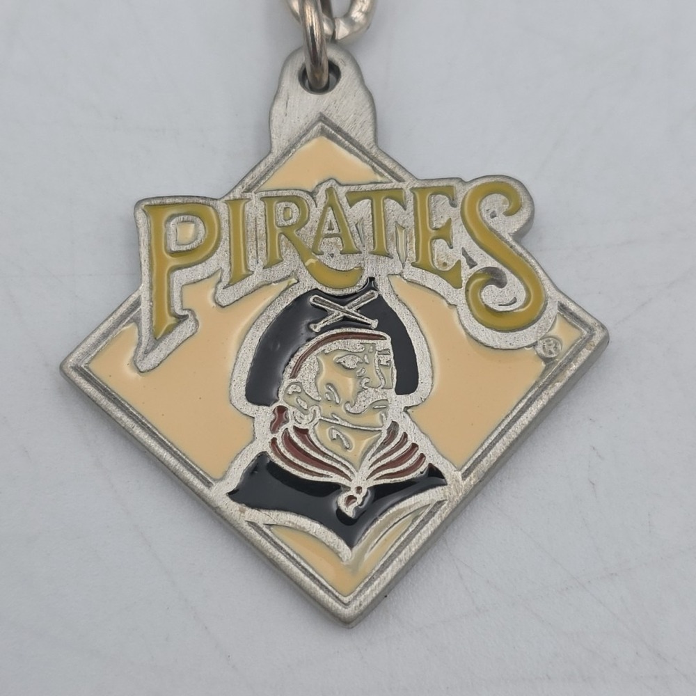 Vintage Pittsburgh Pirates Authentic MLB Fine Pewter Key Chain 1992